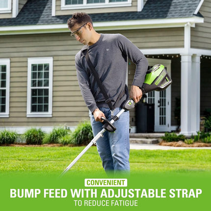 Greenworks 80V 16-Inch Brushless String Trimmer (Gen 2), Battery and Charger Not Included