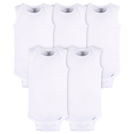 Gerber baby-girls Multi-pack Sleeveless Onesies Bo