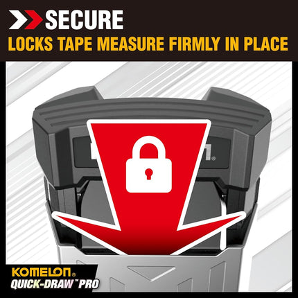 Komelon Quick Draw Pro - Tape Measure Holster/Holder