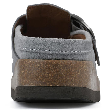 WHITE MOUNTAIN Women's Bueno Mule, Blue Raspberry/Suede, 9 UK