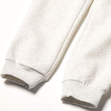 The Children's Place Pantalón jogger de felpa francesa para niña, gris jaspeado, individual, pequeño