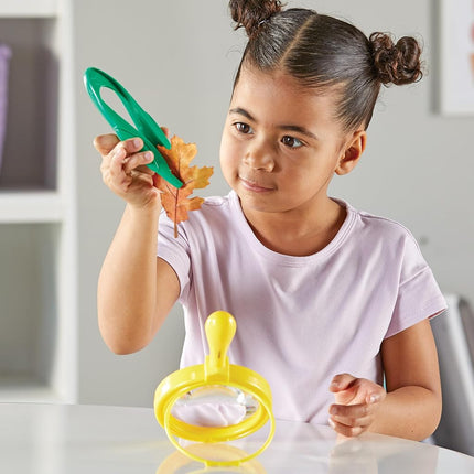 Learning Resources Jumbo Magnifier & Tweezer