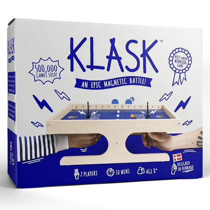 KLASK: The Magnetic Award-Winning Party Game of Sk