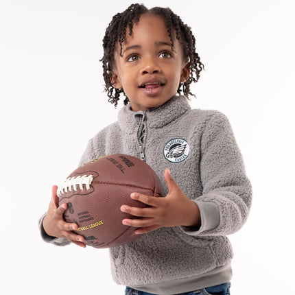 Gerber NFL Baby Sherpa Sudadera con Cierre de 1/4, Color del equipo, 3T, Color del equipo, 3 años