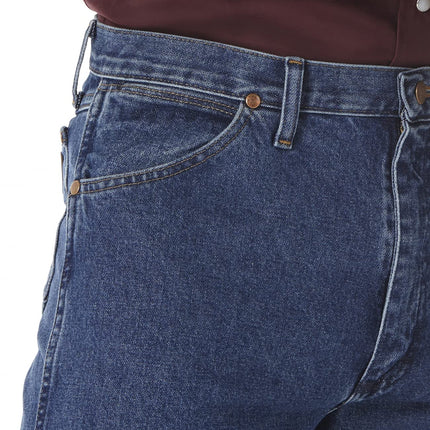 Wrangler Men's Original Fit Jean Jeans, Stonewashed, 28W / 30L