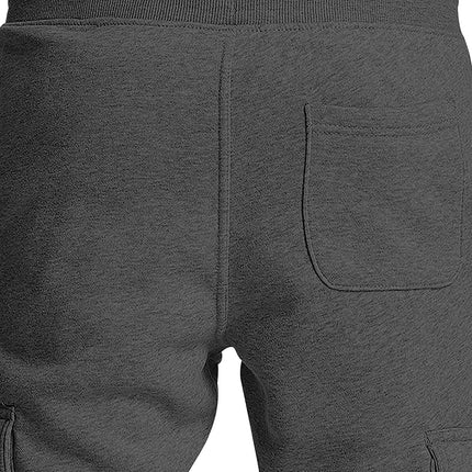 Southpole Men's Sweatpants, Heather Charcoal, X-Large