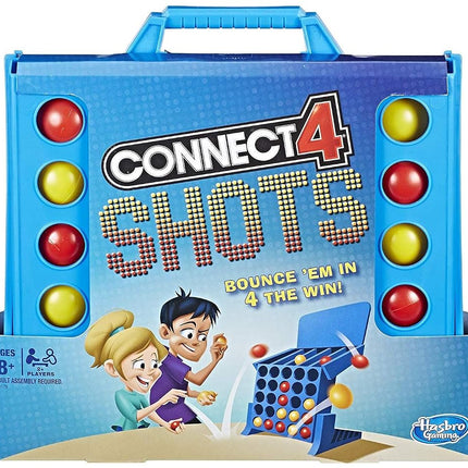 Hasbro Gaming E35780000 Connect 4 Shots Shooting Game, Brown/a, Standart for Ages 8 and up