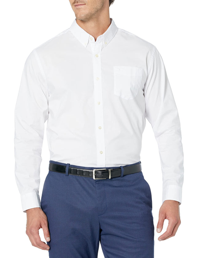 Dockers Men's Classic Fit Long Sleeve Signature Co