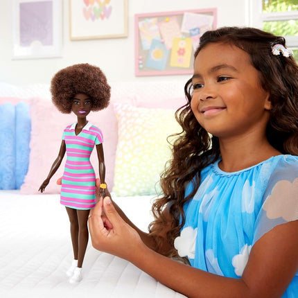 Barbie Fashionistas Doll #247 with Curly Black Hair