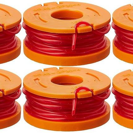 Home-APP WORX WA0010 Replacement 10-Foot Grass Trimmer/Edger Spool Line 6-Pack for WG150, WG151, WG152, WG155, WG165, WG166, WG160, WG167, WG175 Garden, Lawn, Supply, Maintenance