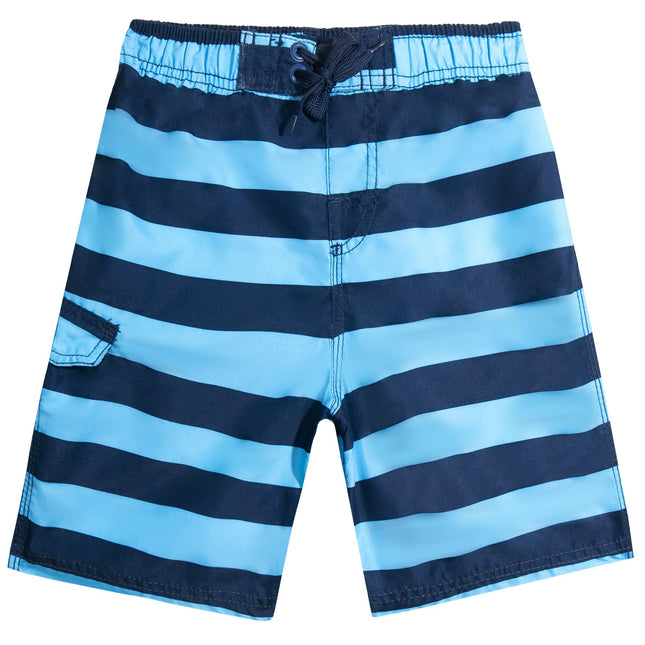 Kanu Surf Toddler Boys Troy Stripe Swim Trunks, Na