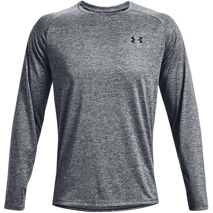 Under Armour Men's Ua Tech 2.0 Ls T Shirt, Pitch Gray Black, XXL EU