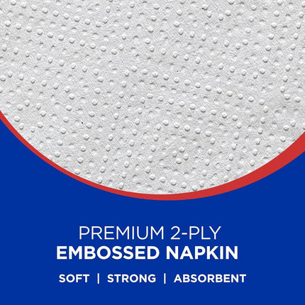 GEORGIA-PACIFIC Dixie Ultra Interfold Napkins White 2-Ply by GP PRO (Georgia-Pacific), 32006, 250 Napkins Per Pack, 24 Packs Per Case