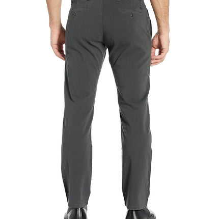 Dockers Men's Straight Fit Ultimate Chino with Smart 360 Flex (Regular and Big & Tall) Casual Pants, Steelhead-Tapered, 48W x 30L