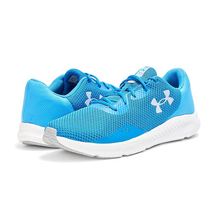 Under Armour Zapatillas de running Charged Pursuit 3 para hombre, (406) Photon Blue/Viral Blue/Mod Gray, 11 UK