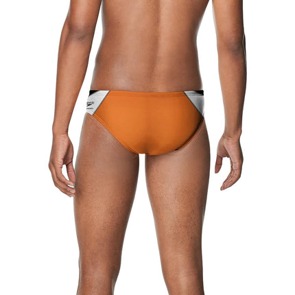 Speedo Men's Swimsuit Brief Endurance+ Splice Team Colors