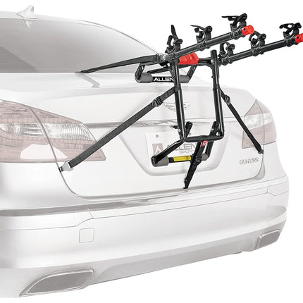 Allen Sports Deluxe+ 3-Bike Trunk Mounted Carrier,
