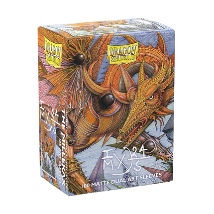 Dragon Shield | Matte Dual Art Sleeves | The Millerax | 100 CT - Smooth & Tough Premium TCG Sleeves | Compatible with Pokemon, Flesh & Blood, One Piece & Magic The Gathering