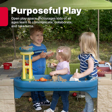 Step2 874100 All Around Playtime Patio with Canopy Playset