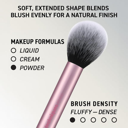 Real Techniques Everyday Essentials + Makeup Sponge Kit for foundation, blush, bronzer, eyeshadow, powder, synthetic, cruelty-free tools and blender for flawless looks, 5 Piece Set