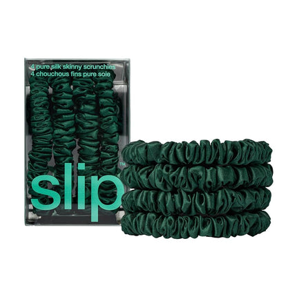 slip Skinny Forest Green Scrunchies - Back to Scho