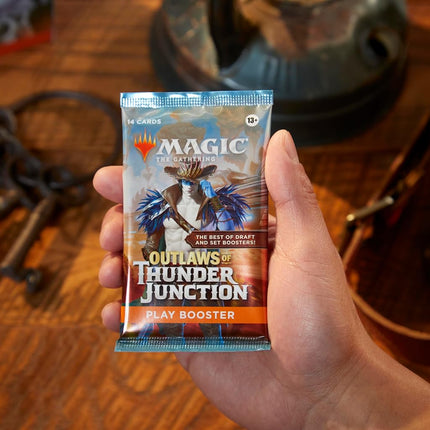 Magic The Gathering Outlaws of Thunder Junction Play Booster Box - 36 Packs (504 Magic Cards) (English Version)