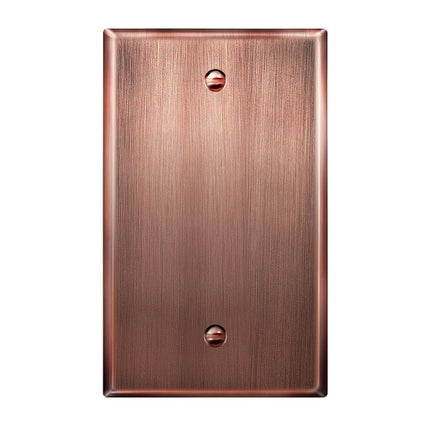 ENERLITES Blank Device Metal Wall Plate, Stainless