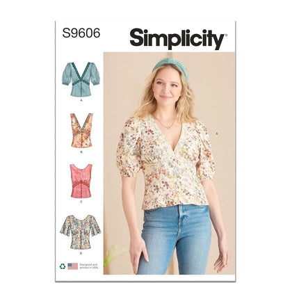 Simplicity SS9606U5 Misses TOP/Vest U5 (16-18-20-2