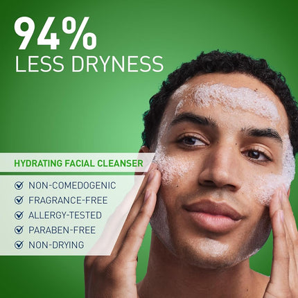 CeraVe Hydrating Facial Cleanser 16 oz for Daily Face Washing, Dry to Normal Skin