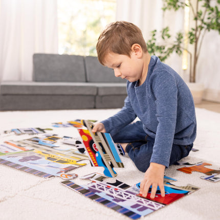 Melissa & Doug Rompecabezas de Piso Atasco de Tráfico 61cm X 91cm