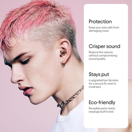 Loop Experience 2 Ear Plugs - Stylish Certified Hearing Protection