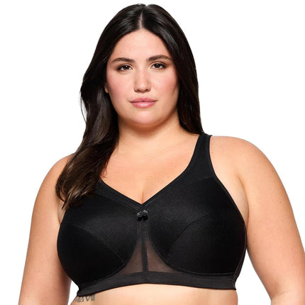 Glamorise MagicLift Active Support Wirefree Bra 1005 (Women's & Women's Plus) Black