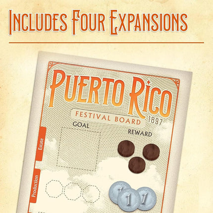 Ravensburger Puerto Rico 1897 Strategy Game for Adults & Kids Age 12+