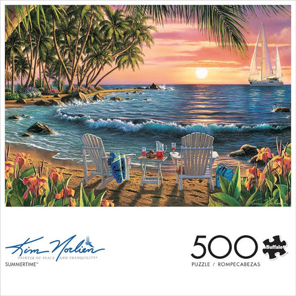 Buffalo Games - Summertime - 500 Piece Jigsaw Puzz