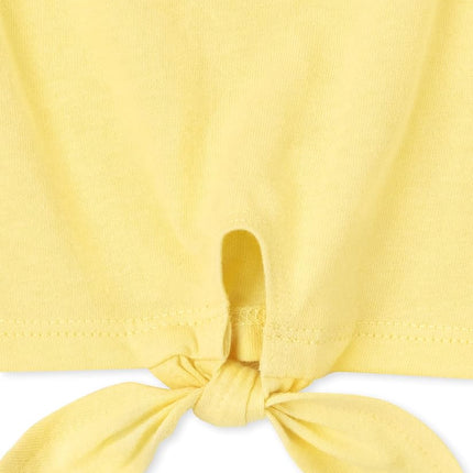 The Children's Place Baby Toddler Girls Tie Front Tank Top 2-Pack, Gum Drop, 4T