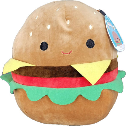 SQUISHMALLOW KellyToys - 8 Pulgadas (20 cm) - Carl La Hamburguesa con Queso - Peluche Súper Suave Almohada Animal Compañero de Peluche Regalo de Cumpleaños