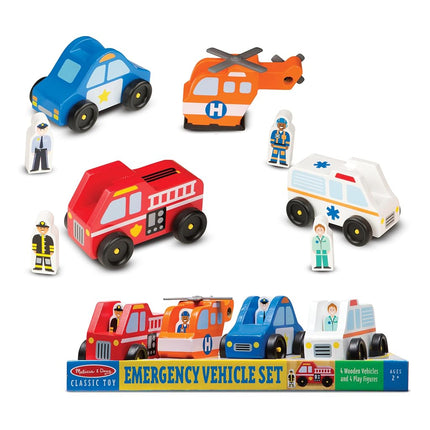 Melissa & Doug Emergengy Vehicle Set
