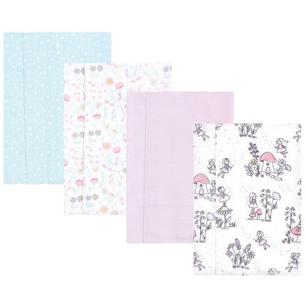 Hudson Baby Unisex Baby Cotton Flannel Burp Cloths