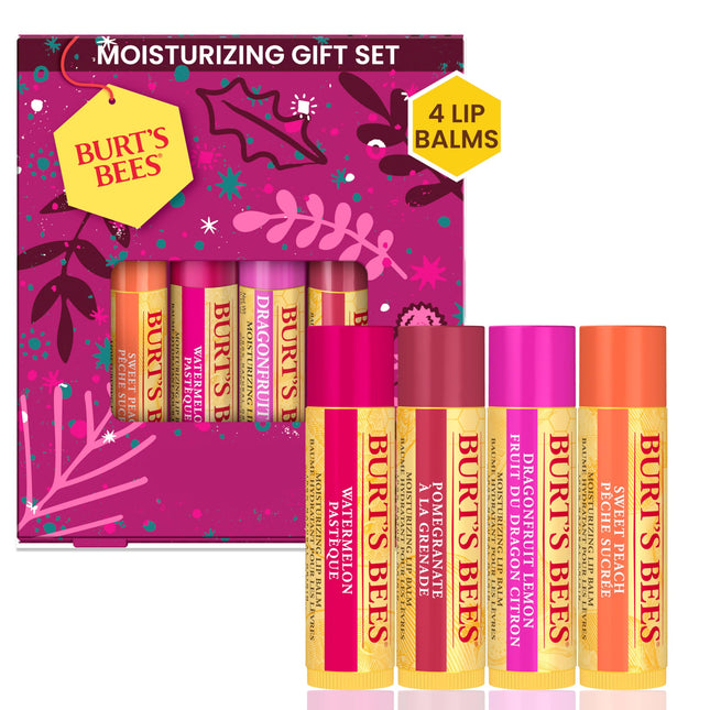 Burt's Bees Lip Balm Gift Set, Lip Balm Multipack,