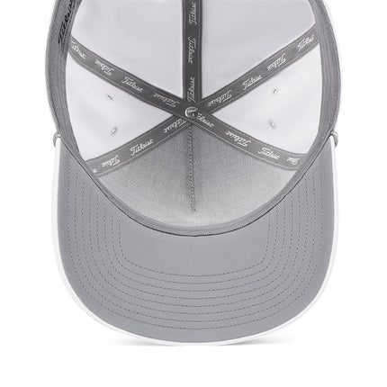 Titleist Boardwalk Rope Golf Hat Baseball Cap, Black/White, Men's One Size