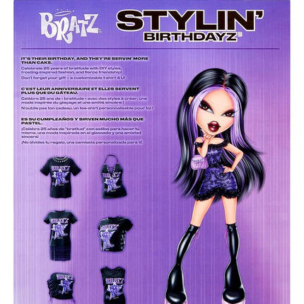 Bratz Stylin’ Birthdayz Fashion Doll - Jade with Adult Unisex XL T-Shirt