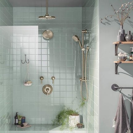 Moen T6602BN Wynford solo ducha, níquel cepillado