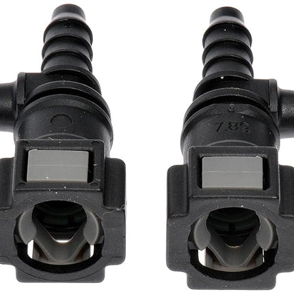 Dorman 800-176 Quick Connector 5/16 In. Steel Tee to 6mm Nylon, 2 Pack