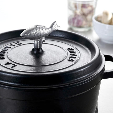 STAUB 40509-348-9 Animal Knob, One Size, Fish
