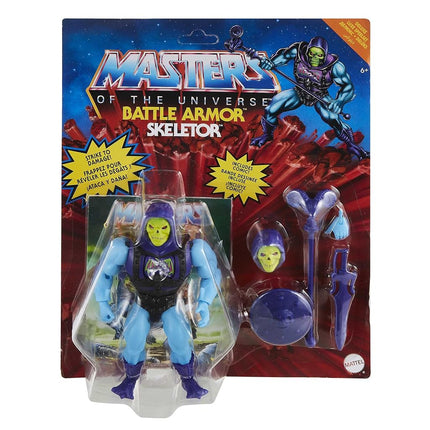 Masters of the Universe GVL77 Mattel Collectible - Origins Battle Armor Skeletor Action Figure (He-Man, MOTU)
