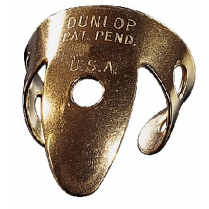 Dunlop 37R13 .013 Inch Brass Finger/Thumbpicks, 20