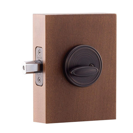 Copper Creek DB2410TB Standard Duty Single Cylinder Deadbolt in TB Finish