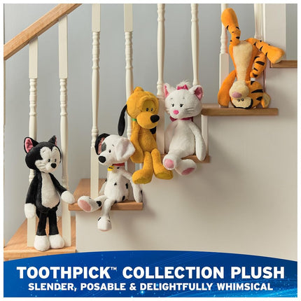 GUND Disney Official Tramp Toothpick Plush, Lady and The Tamp, Tramp Dog Stuffed Animal for Ages 1 and Up, Gray, 15”