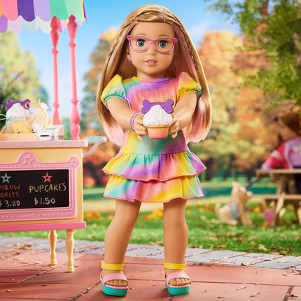 American Girl, Summer McKinny Girl of The Year 2025 18-inch Doll and Journal, with Strawberry-Blonde Hair and Blue Eyes, Ages 6+