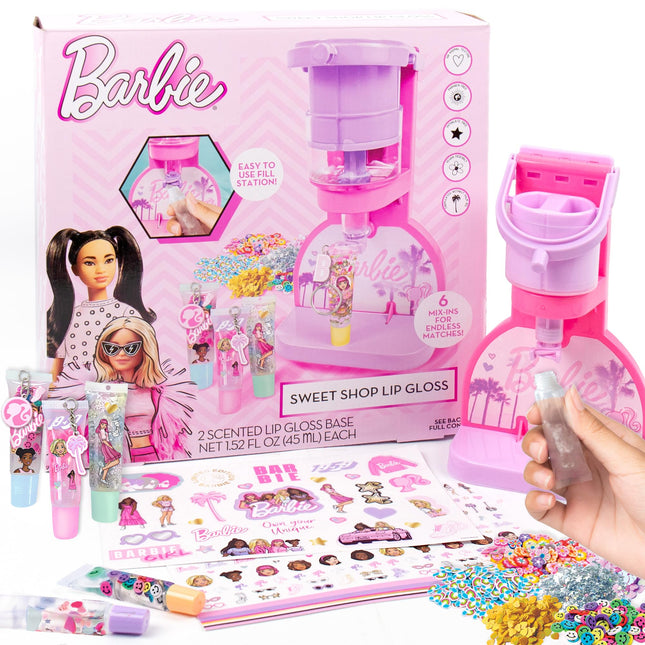Horizon Group USA Barbie Sweet Shop Lip Gloss Craf